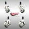 Service Caster 3 Inch 316SS Gray Poly Swivel 1-1/4 Inch Expanding Stem Caster Brake SCC, 2PK SCC-SS316EX20S314-PPUB-2-TLB-2-114 - alternate 3
